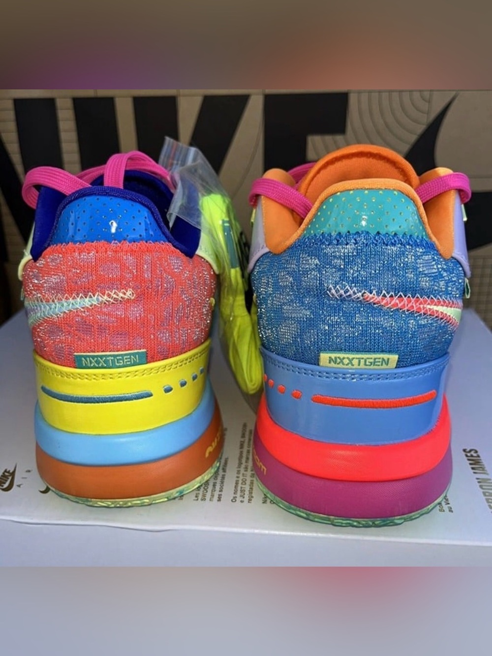 NEW Nike Zoom LeBron NXXT AMPD Basketball “I Promise” NBY FZ7885-500 Men Sizes - Picture 6 of 6